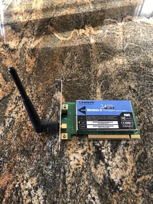 Linksys WMP11 Instant Wireless PCI Card Wireless-B - Image 1 of 3