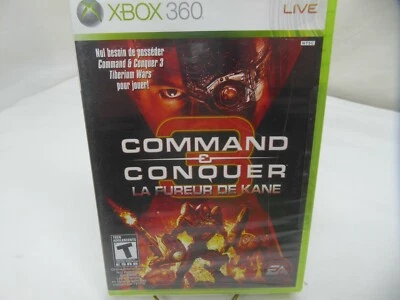 COMMAND & CONQUER LA FUREUR DE KANE XBOX 360 NEW FRENCH VERSION ONLY - Image 1 of 4