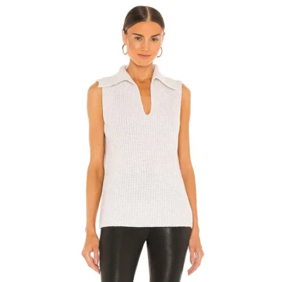 Chaleco Vince Cuello en V Cachemira y Lana Cuello en Marfil Talla XS NUEVO SIN ETIQUETAS PRECIO DE VENTA SUGERIDO POR EL FABRICANTE $445.00 Foto 1 de 4