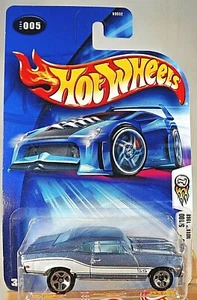2004 Hot Wheels #5 First Editions 5/100 NOVA 1968 Light Blue wo/Super Sport Logo - Picture 1 of 5