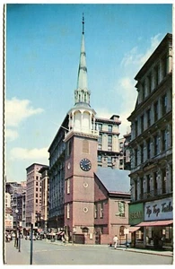 Standard Chrome Postcard - Boston, Massachusetts - Old South Meeting House - Picture 1 of 2