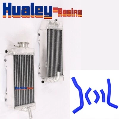 Aluminum Radaitor &hose Fit 2005-2008 Honda CRF450R CRF 450R 2006 2007 CRF 450 Foto 1 de 4