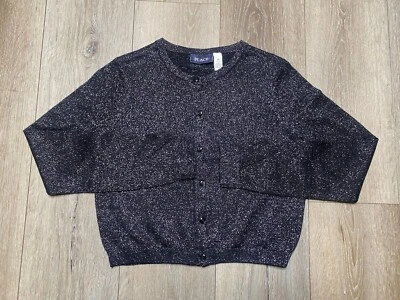 Cárdigan brillante The Children’s Place negro talla 14 Foto 1 de 4