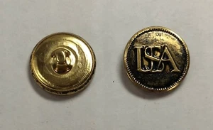 C&C Metal Products 5186 USA Metal Buttons Size 30 Ligne 3/4 in Antique Gold 36pk - Picture 1 of 8