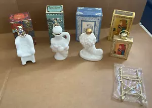 4 Vintage Avon Bottles Cornucopia Grecian Pitcher Sitting Pretty Picture Frame - Picture 1 of 23