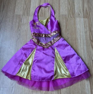 Barbie I Can Be Ballerina Dress Up Halloween Costume Sz 4 - 6 pink tulle halter - Picture 1 of 6