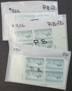 EDW1949SELL : USA 1945 Scott #936. 150 Plate Blocks. All Very Fine, Mint NH - Picture 1 of 3