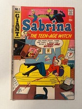 SABRINA THE TEENAGE WITCH #1 VF 8.0 1ST SOLO SERIES DAN DECARLO COVER ART 1971