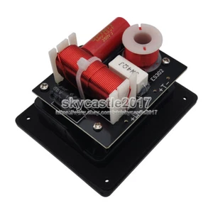 2pcs 2 Unit 2 Way Speaker Frequency Divider Crossover Filters with Junction Box - Picture 1 of 7