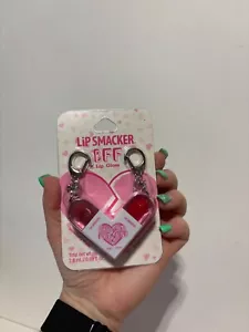 Lip Smacker BFF Lip Gloss Strawberry Raspberry 2.8 mL 0.09 fl oz - Picture 1 of 5