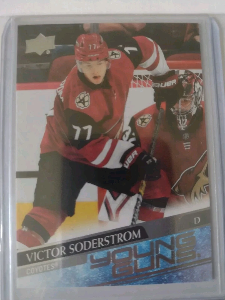 2020-21 Upper Deck Young Guns Rookie Rc #221 Victor Soderstrom - Image 1 of 1