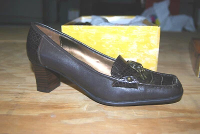 Классические черные туфли-лодочки Bella Vita Kyra каблуки новый в коробке S3946 - Изображение 1 из 4