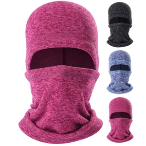 Winter Full Face Mask Beanie Hat Neck Gaiter Warmer Ski Mask Men Women Balaclava - Picture 1 of 15