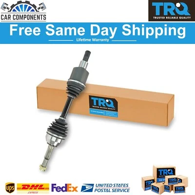 TRQ New Front Complete CV Joint Axle Shaft LH For 1997-2005 Chevrolet GMC Isuzu - Image 1 of 4