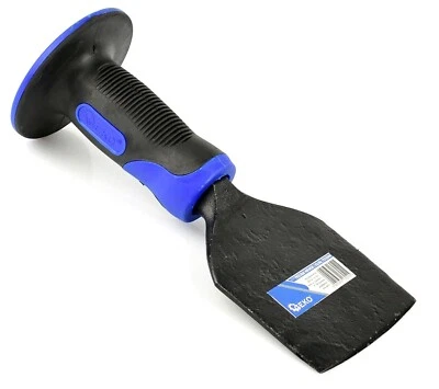 Meißel Betonmeißel Breitmeißel 100 mm Flachmeißel Handmeißel mit Handschutz - Bild 1 von 3