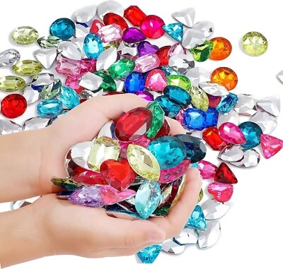 Pirate Treasure Jewels Jumbo Bling Multi-Colored Treasure for Pirate... - Image 1 of 4