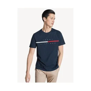 Tommy Hilfiger Tino Short Sleeve Tee Sky Captain 7849807 475 - Picture 1 of 7