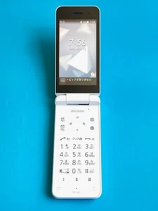 KYOCERA DIGNO Keitai KY-42C Android Flip Phone Unlocked White From Japan - Picture 1 of 20
