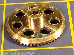 Sonic Light 3/32 64 Pitch 54 Tooth Aluminum Drag Crown Gear Mid America Raceway - Picture 1 of 3