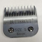B1 Geib Buttercut #5 Skip Tooth 6mm Cut Length Stainless Steel Blade *Sharp*