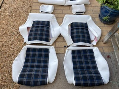 大众车厢前/后 16 气门上装座椅套件 85-93 全新 — 第 1/4 张图片