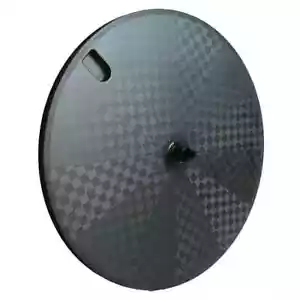 Carbon Fiber Track/ Road Bike Disc Wheels Center Lock 700C Clincher/ Tubular - Picture 1 of 24