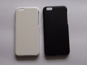Hülle für iPhone 6, 6S Kohlefaser gemusterte Hülle Cover KAUFEN 1 ERHALTEN SIE 1 KOSTENLOS - Bild 1 von 15