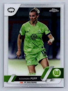 Alexandra Popp 2022-23 UEFA Chrome Women's CL #65 - Picture 1 of 2