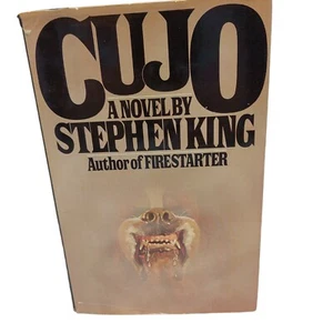 Cujo Stephen King Viking Hardcover Dust Jacket 1981 - Picture 1 of 8