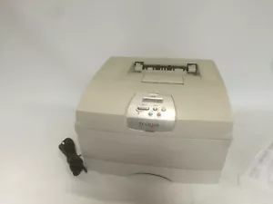 Lexmark T430 laser printer Workgroup w/toner, power cord - Picture 1 of 5