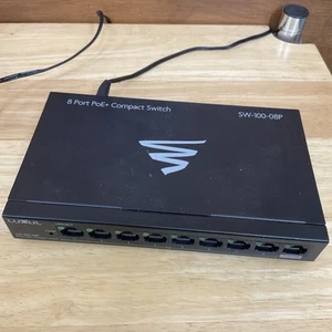Luxul SW-100-08P 8 Port PoE+ Compact Switch - Picture 1 of 5