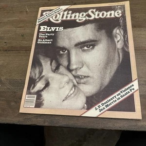 1981 Rolling Stone Magazine Featuring Spotlight On Elvis Issue No. 355 - Picture 1 of 6