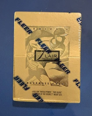 Caja de tarjetas de béisbol Fleer Flair Series 2 1994 - sellada de fábrica Foto 1 de 4