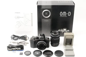 Kit Olympus OM-D E-M10 Mark II Negro 14-42mm 40-150mm【COMO NUEVO en CAJA】JAPÓN #173 - Imagen 1 de 17