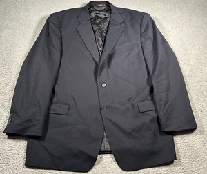 Joseph Abboud Blazer Uomo 48L Navy Giacca Lana Cappotto Sportivo Due Bottoni Nordstrom - Foto 1 di 10