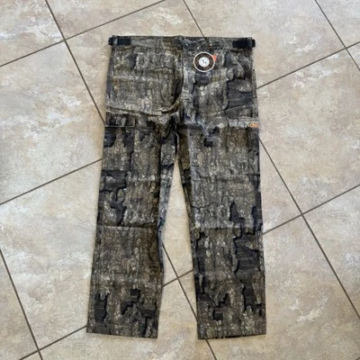Realtree X-Large Mens Bear Cave 6 Pocket Camo Camoflauge Pant Timber NEW - Image 1 of 4