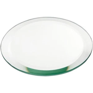 Plymor 5" runder, 5 mm dicker abgeschrägter Glasspiegel Kreis - Bild 1 von 1