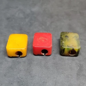 3 Vintage Bakelite Pencil Sharpeners - Picture 1 of 17