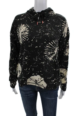 Sudadera para mujer PJ Salvage con capucha manga larga tie dye negra talla XS Foto 1 de 4