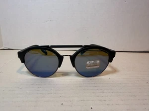 Serengeti Savio 8560 Sunglasses Unisex Satin Black Polarized 555nm Blue Lens - Picture 1 of 5