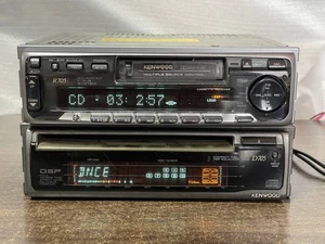 Kenwood R705i D705 1DIN + 1DIN Auto Audio CD Kassettendeck getestet Vintage Japan - Bild 1 von 8