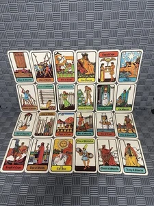 Vintage 1972 Hoi Polloi THE TAROT 78 Karten Set ohne Box ohne Booklet (78 Karten insgesamt) - Bild 1 von 6