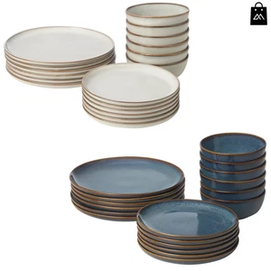 IKEA GLADELIG Juego de Cena 18 Piezas Vajilla Platos Cuencos Vajilla de Comedor Juego Real - Imagen 1 de 17