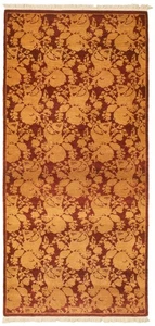 Traditional Hand Knotted Oriental Area Rug 2'7" x 6'0" Wool Carpet - Picture 1 of 9