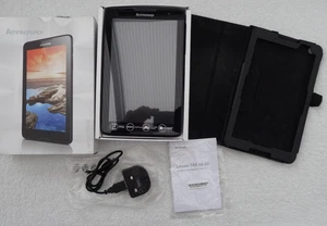 LENOVO TAB A8 A5500-F 16GB. Midnight Blue Bundle with charger, box & case. 8" - Picture 1 of 13