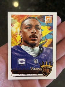 2025 Donruss Gridiron Kings Justin Jefferson Minnesota Vikings - Picture 1 of 2