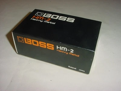 Vintage BOSS HM-2 Heavy Metal Distortion /Original Box/Paperwork /Guitar Effect - Image 1 of 4