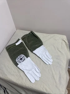 Honigbiene belüftete Handschuhe Ziegenhaut grün kurz XSMALL 3-lagig Schutz USA! - Bild 1 von 5