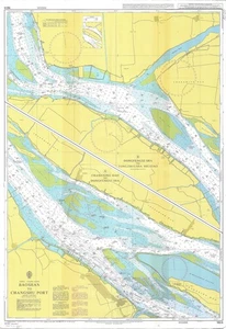 Papel de pared de mapa náutico marino del puerto de Baoshan a Changshu 1604 - Imagen 1 de 8