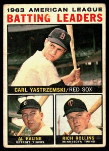 (Carl Yastrzemski / Al Kaline / Rich Rollins) 1964 Topps #8 - Bild 1 von 2